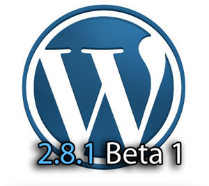 Wordpress 2.8.1 Beta 1